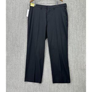 JM Haggar Pants Mens Size 38X29 Black Premium Stretch Suit Separate Classic Fit